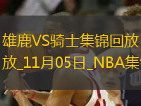 11月05日NBA常規(guī)賽 雄鹿 - 騎士 精彩鏡頭