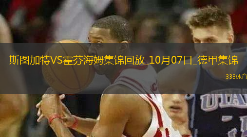 德甲-金德里破門德米洛維奇絕殺斯圖加特1-0霍芬海姆